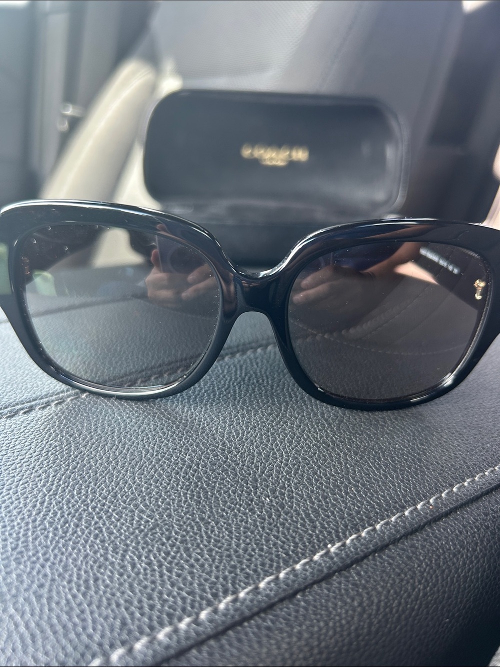 New Coach Black Women's Sunglasses
